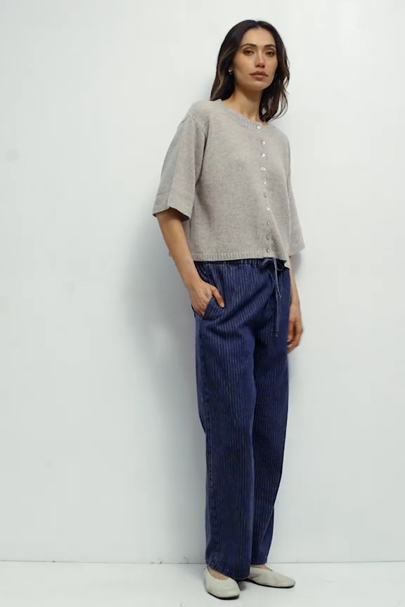 The Stacey Cardigan (beige) - GEORGE-MARY'S