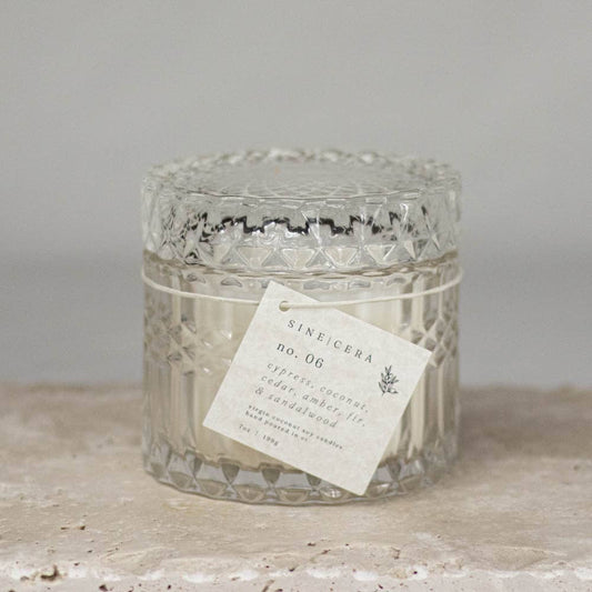 No. 06 Candle (7oz - clear glass)