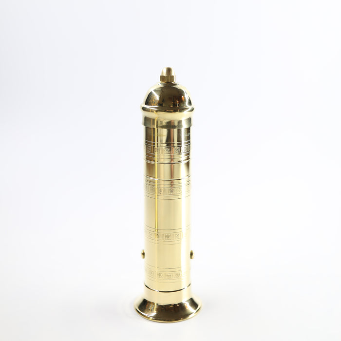 European Brass Pepper Mill 8" - GEORGE-MARY'S