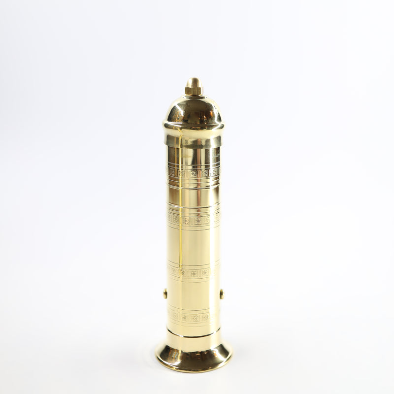 European Brass Pepper Mill 8" - GEORGE-MARY'S