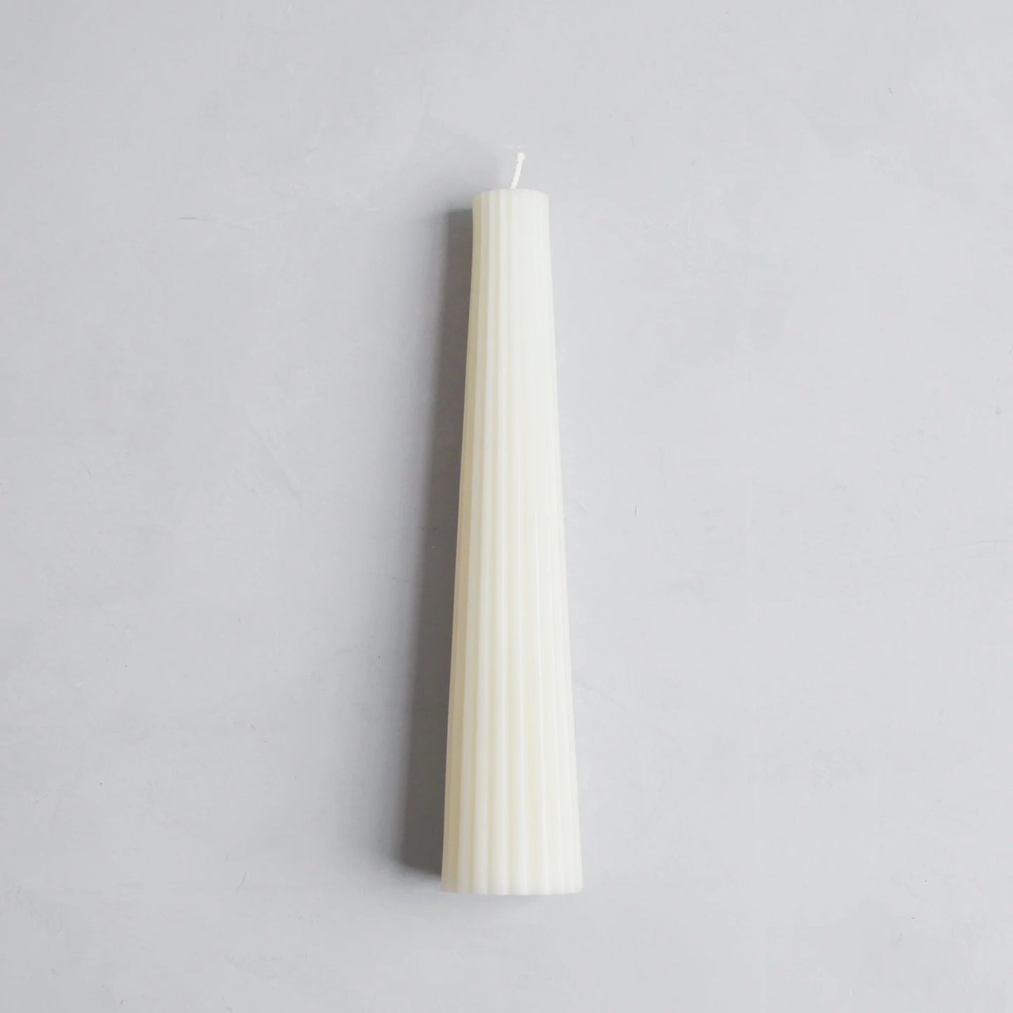 Fluted Pillar Candle (2 colors)