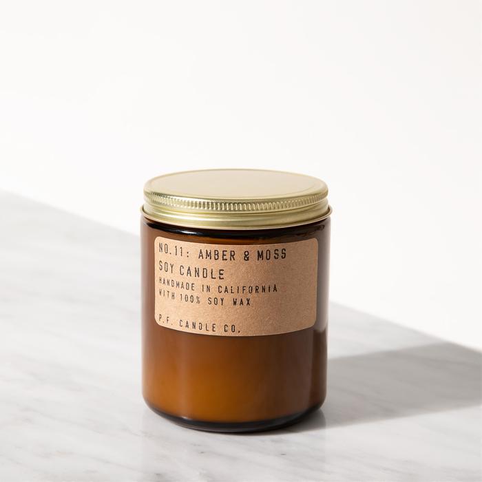 BEST SELLER Amber & Moss - 7.2oz Soy Candle - GEORGE-MARY'S