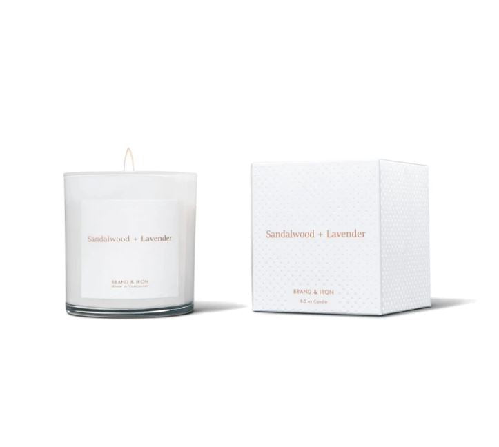 Sandalwood + Lavender Candle (home series)